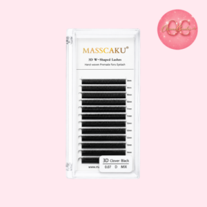 Masscaku 3D Clover Black 0.07 D MIX