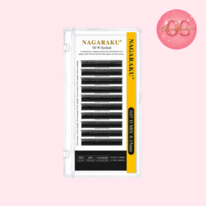 Nagaraku 3D W Eyelash 0.07 D MIX 8-15mm