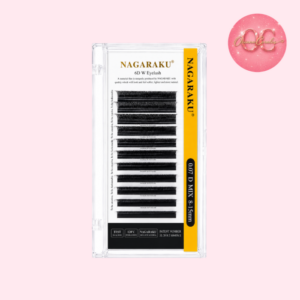 Nagaraku 6D W Eyelash 0.07 D MIX 8-15mm
