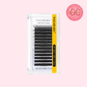 Nagaraku Triple Tips YY Lashes 0.07 M (LU) MIX 8-15mm
