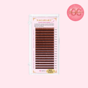 Nagaraku Colored Classic Eyelash 0.07 D MIX 7-15mm