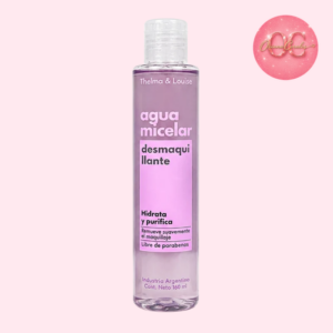 Agua micelar desmaquillante