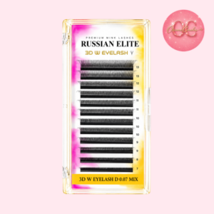 Russian 3D W Eyelash D 0.07 MIX