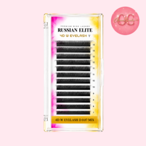 Russian 4D W Eyelash D 0.07 MIX