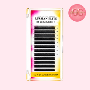 Russian 6D W Eyelash D 0.07 MIX