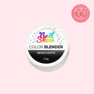 Color Blender Negro Matte Nail Show